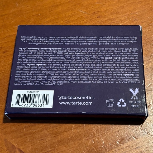 Tarte Big Ego To Go Eyeshadow Palette - Picture 9 of 14